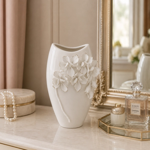 WAZON CERAMICZNY FLEUR 23 CM